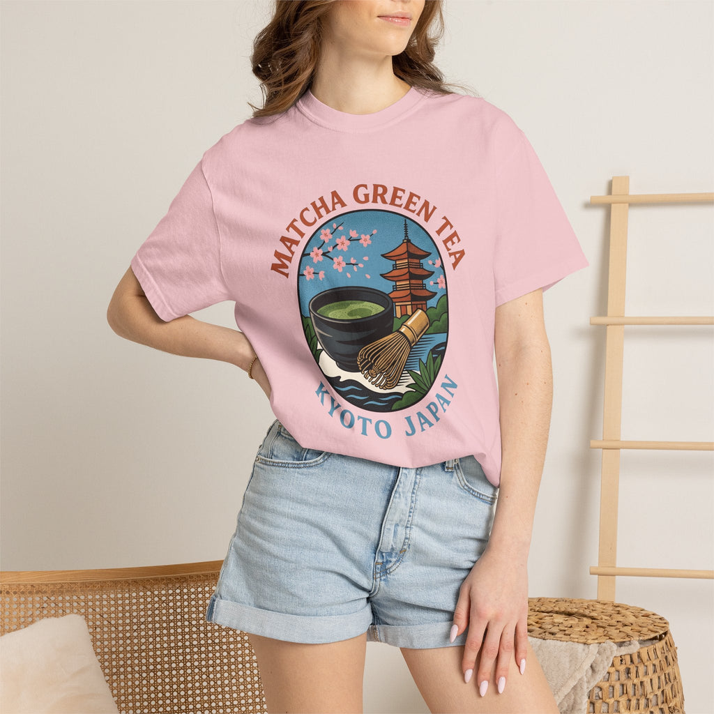 Matcha Tea Bowl Shirt Drinks Japan Unisex Gift Vintage Tee product image 12