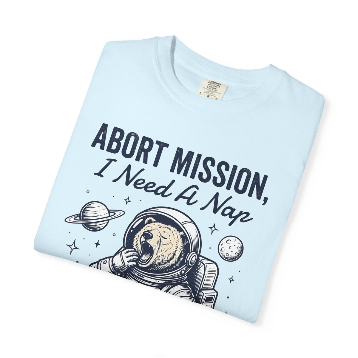 Astronaut Teddy Bear Cartoon T-Shirt – Funny Space Animal product image 8