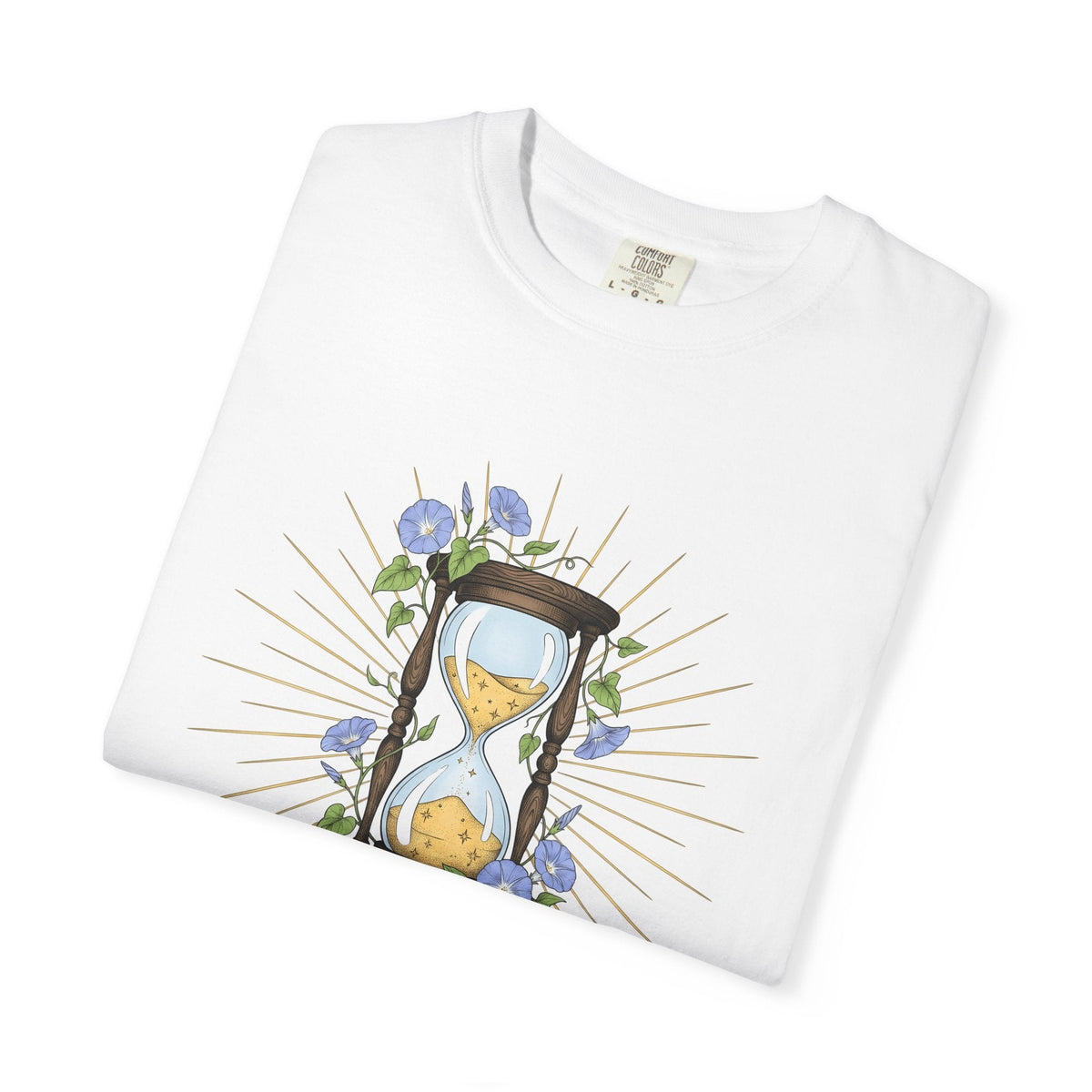 Hourglass Floral Shirt Boho Chic Celestial Unisex Gift Tee product image 5
