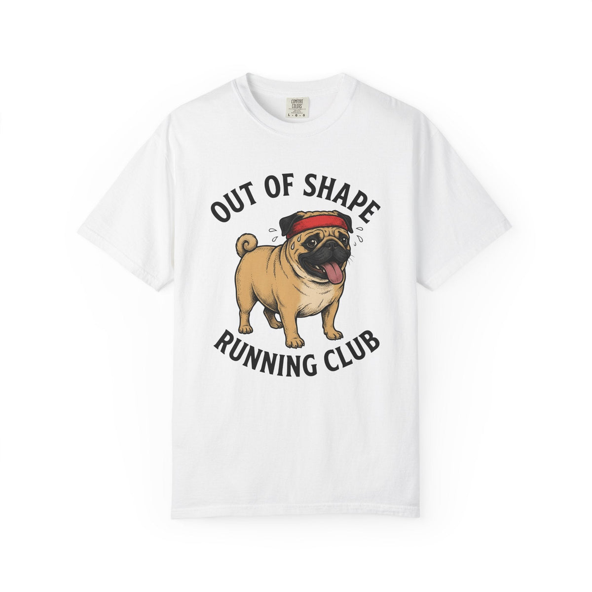 Pug Dog Shirt Sports Humor Unisex Gift Cartoon Tee T-Shirt product image 1