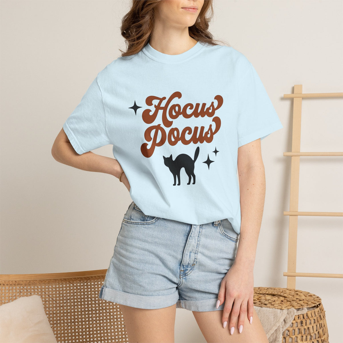 Black Cat Vintage T-Shirt – Halloween Magic Horror Fan product image 9