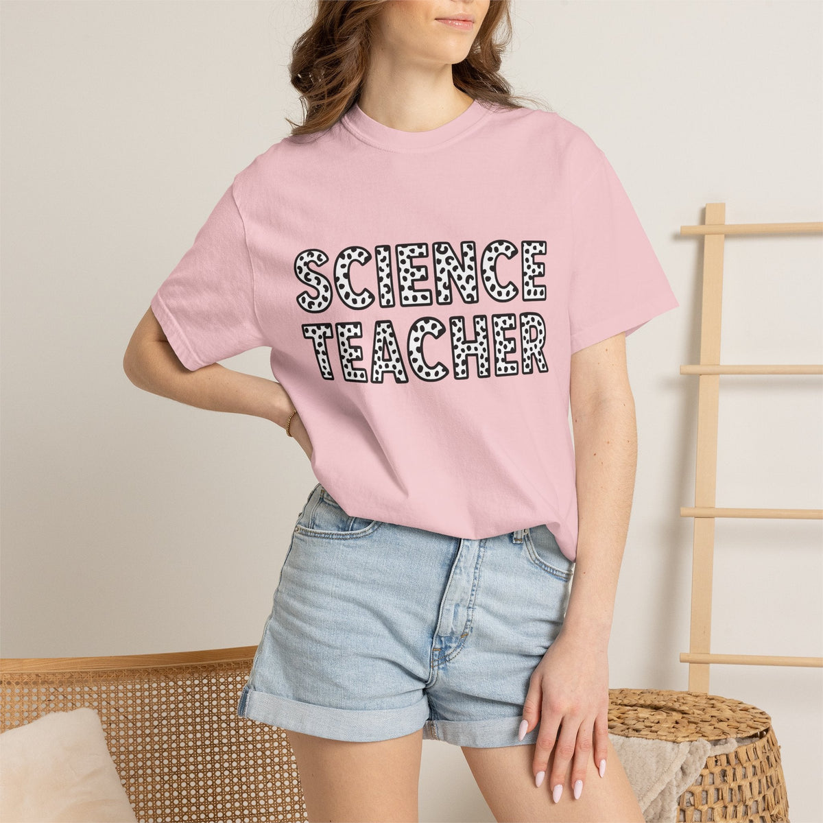Polka Dot Lettering Bright T-Shirt – Fun Teacher School product image 12