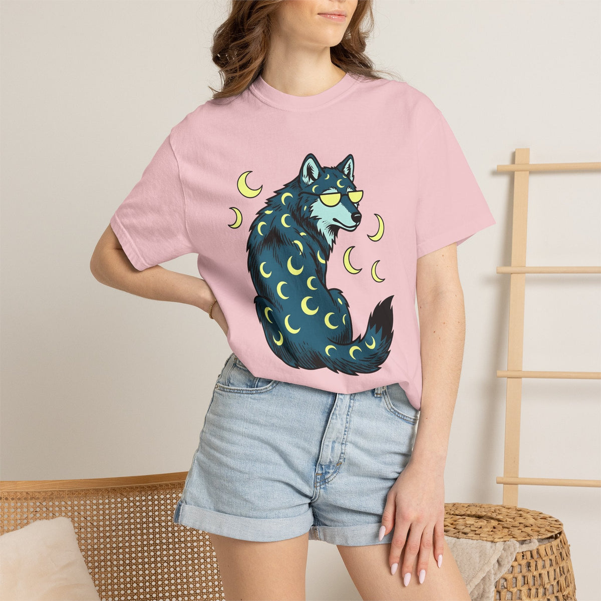 Wolf Drawing Shirt St Valentines Day Nature Unisex Gift product image 12