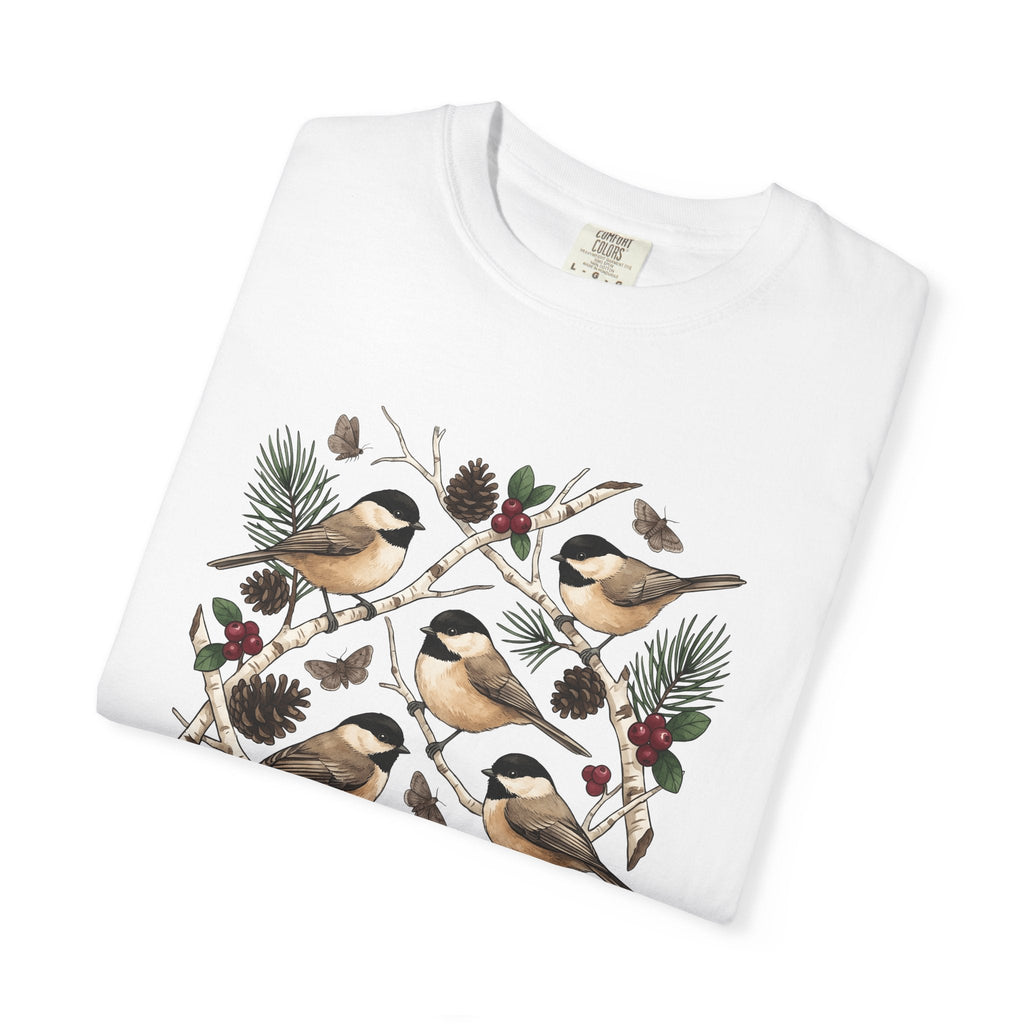Chickadee Bird Shirt Animals & Flowers Outdoors Unisex Gift product image 5