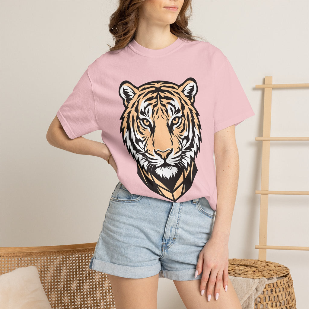 Tiger Face Shirt Animals Wildlife Gift Women Bold Graphic product image 12