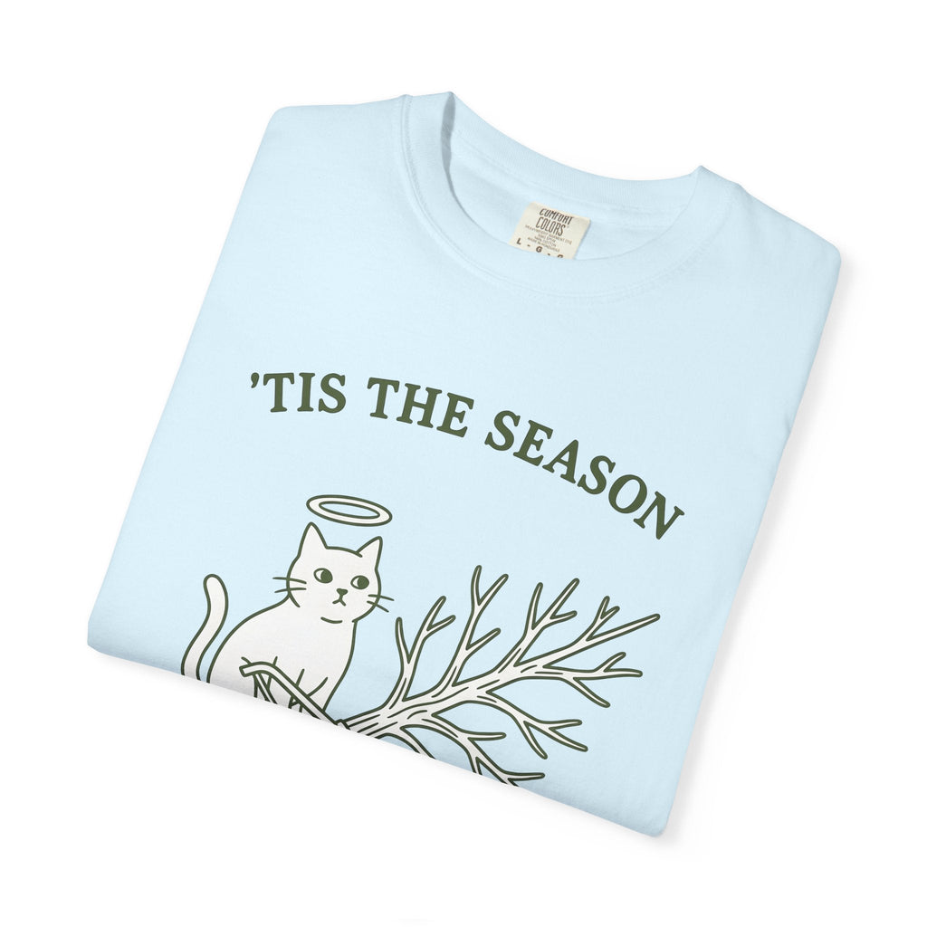 Kitty Tree Shirt Christmas Pet Shop Unisex Gift Cartoon Tee product image 8