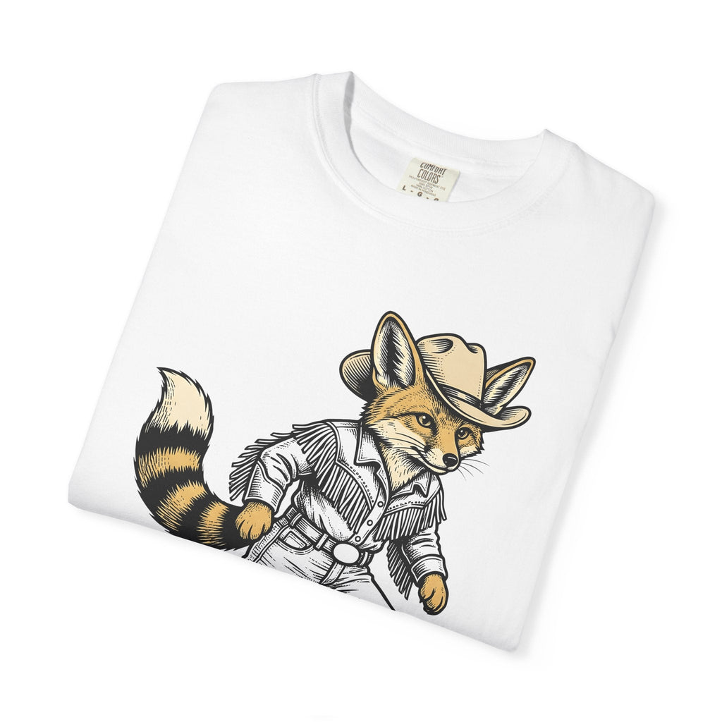 Fox Cowgirl Shirt Fauna Gift for Women Hand Drawn Tee Vixen product image 5