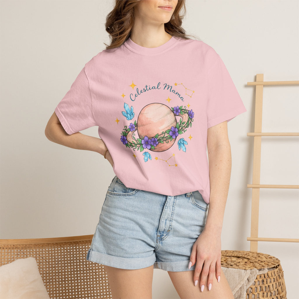Flower Planet Shirt Boho Chic Astrology Unisex Gift Fantasy product image 12