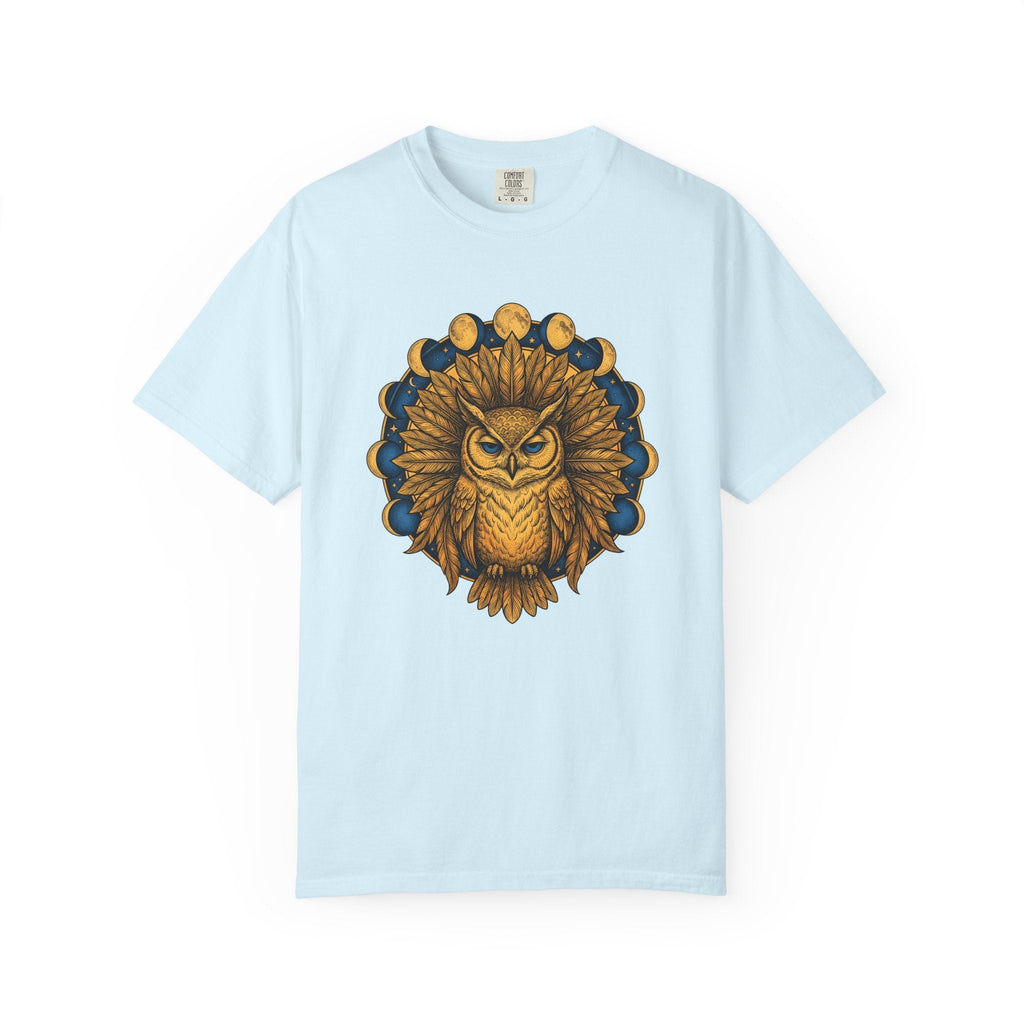 Owl Mandala Shirt Boho Chic Celestial Unisex Gift Tee product image 2