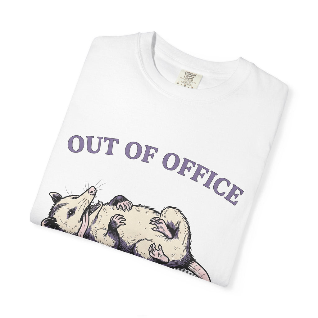 Opossum Hand-Drawn Cartoon T-Shirt – Funny Possum Animal product image 5