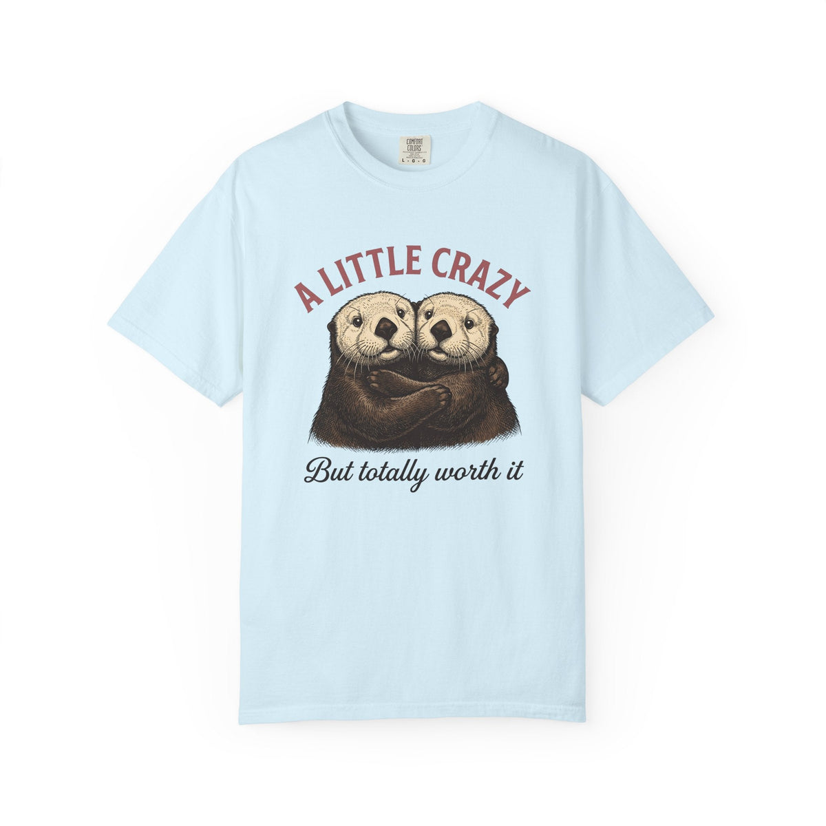 Otter Hug Shirt Funny Animal Unisex Gift Vintage Tee product image 2