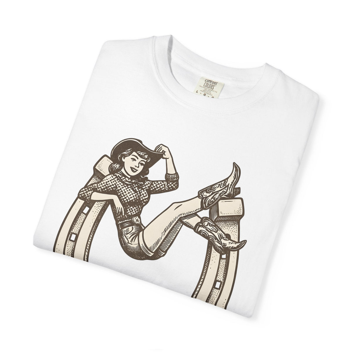 Cowgirl Graphic Shirt Western Gift for Women Vintage Tee product image 5
