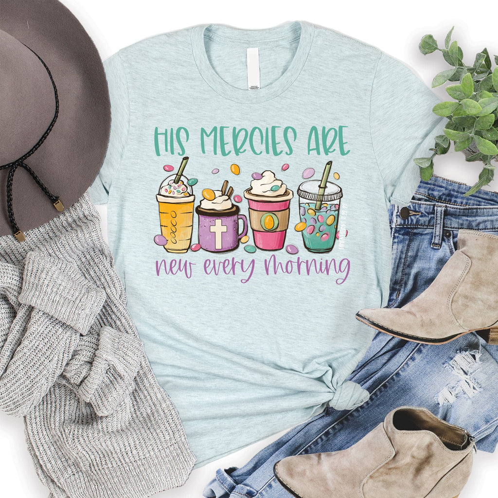 His Mercies Are New Tee product image 2