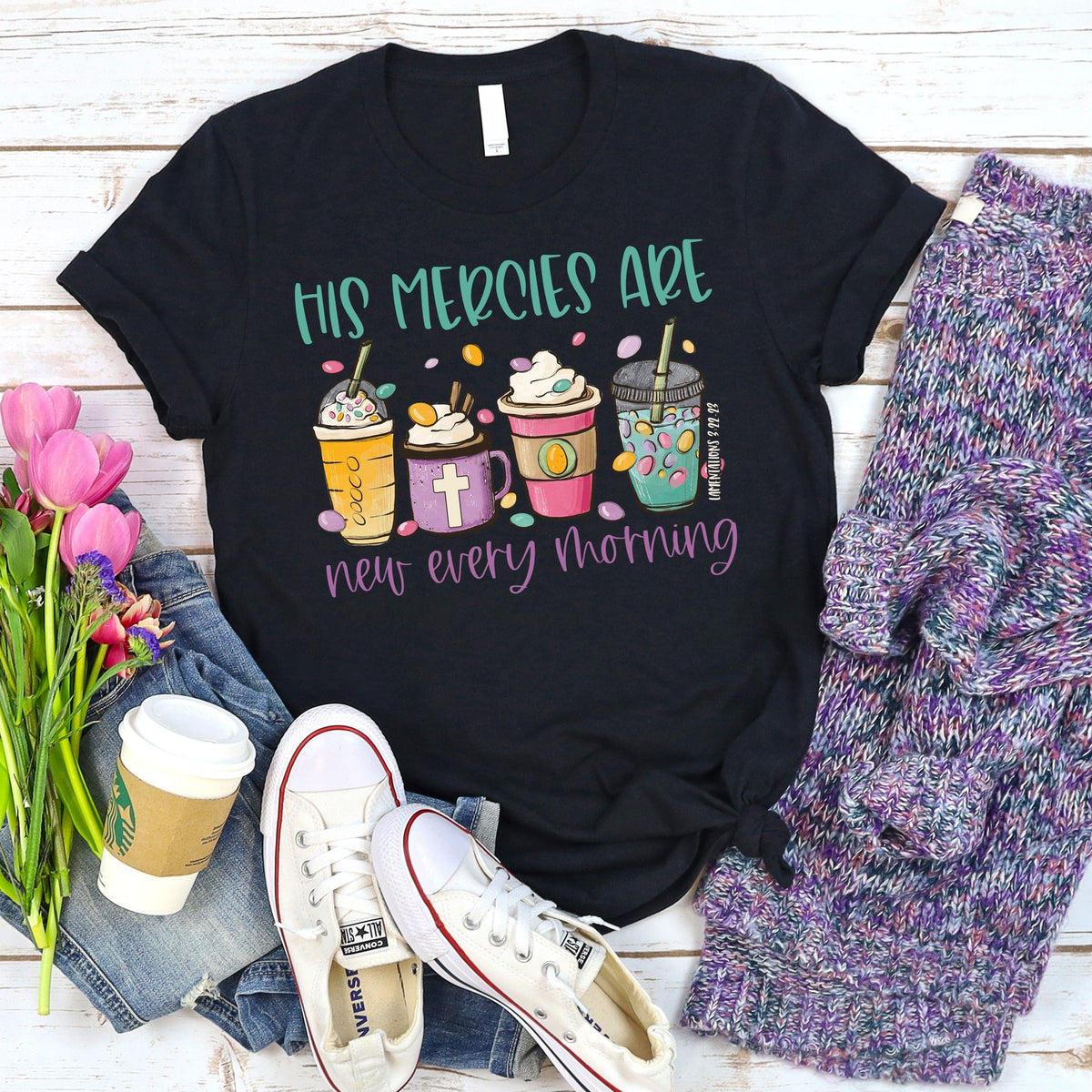 His Mercies Are New Tee product image 1