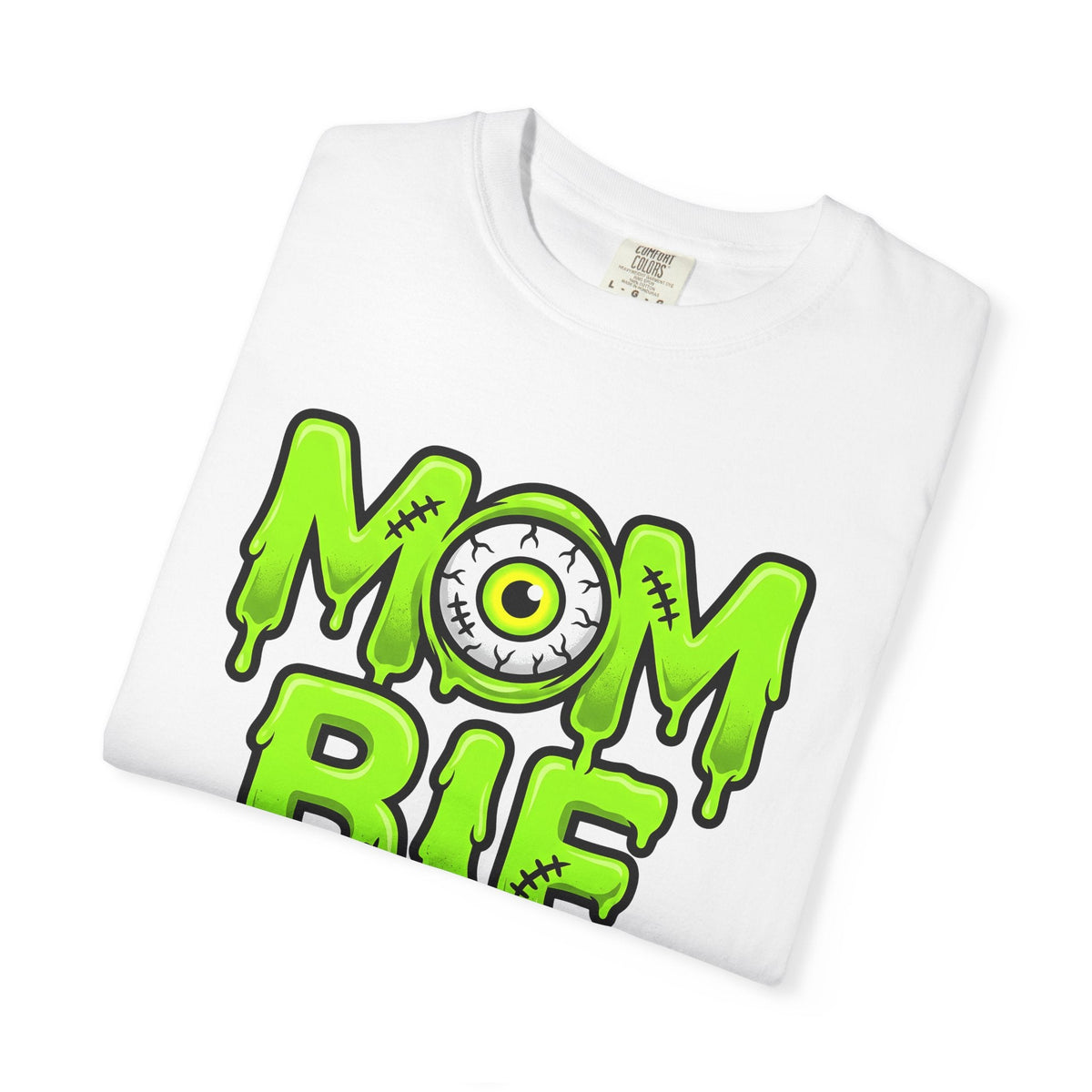 Zombie Comic T-Shirt – Spooky Fall Mom Halloween, Women product image 6