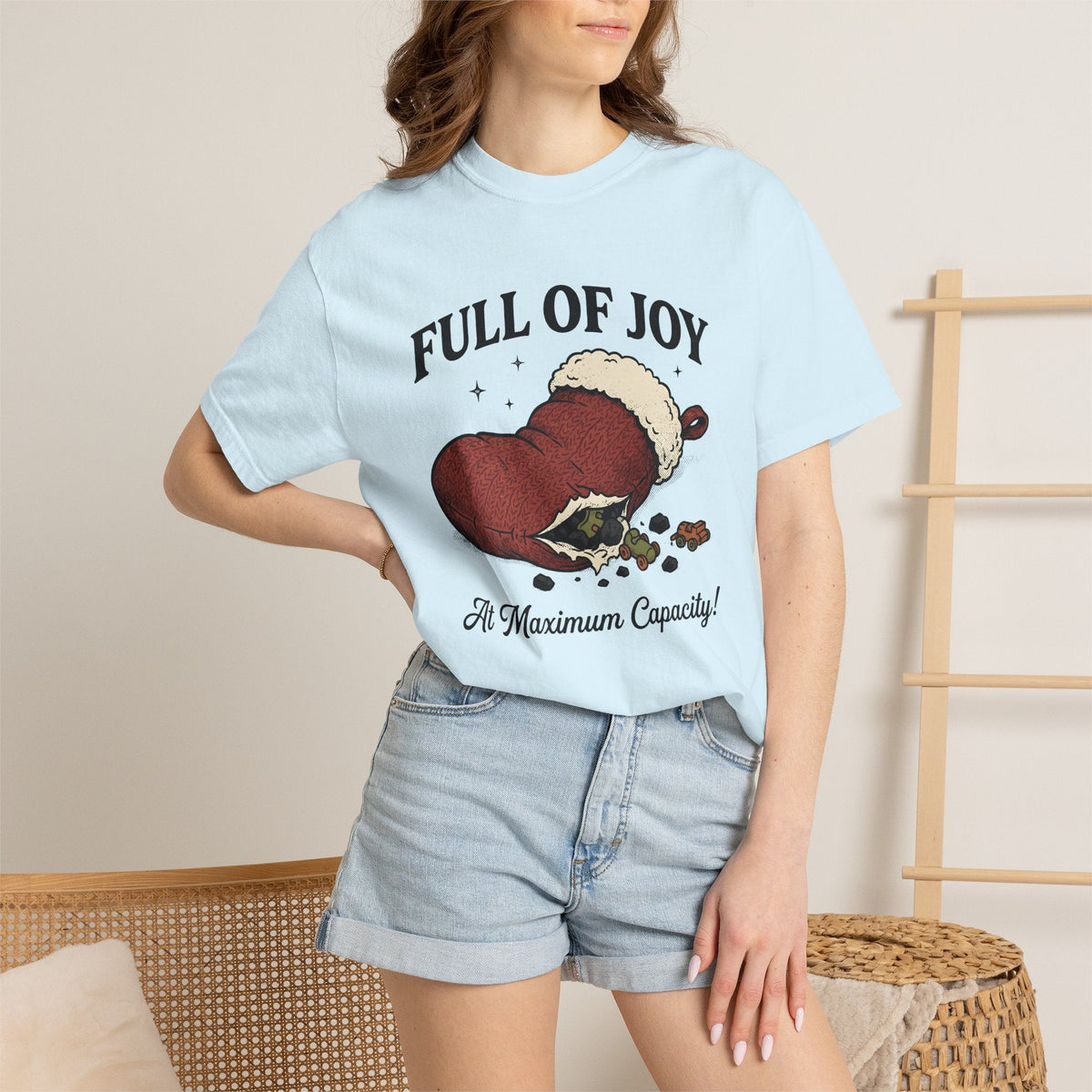 Holiday Stocking Shirt Christmas Jokes Unisex Gift Retro product image 9