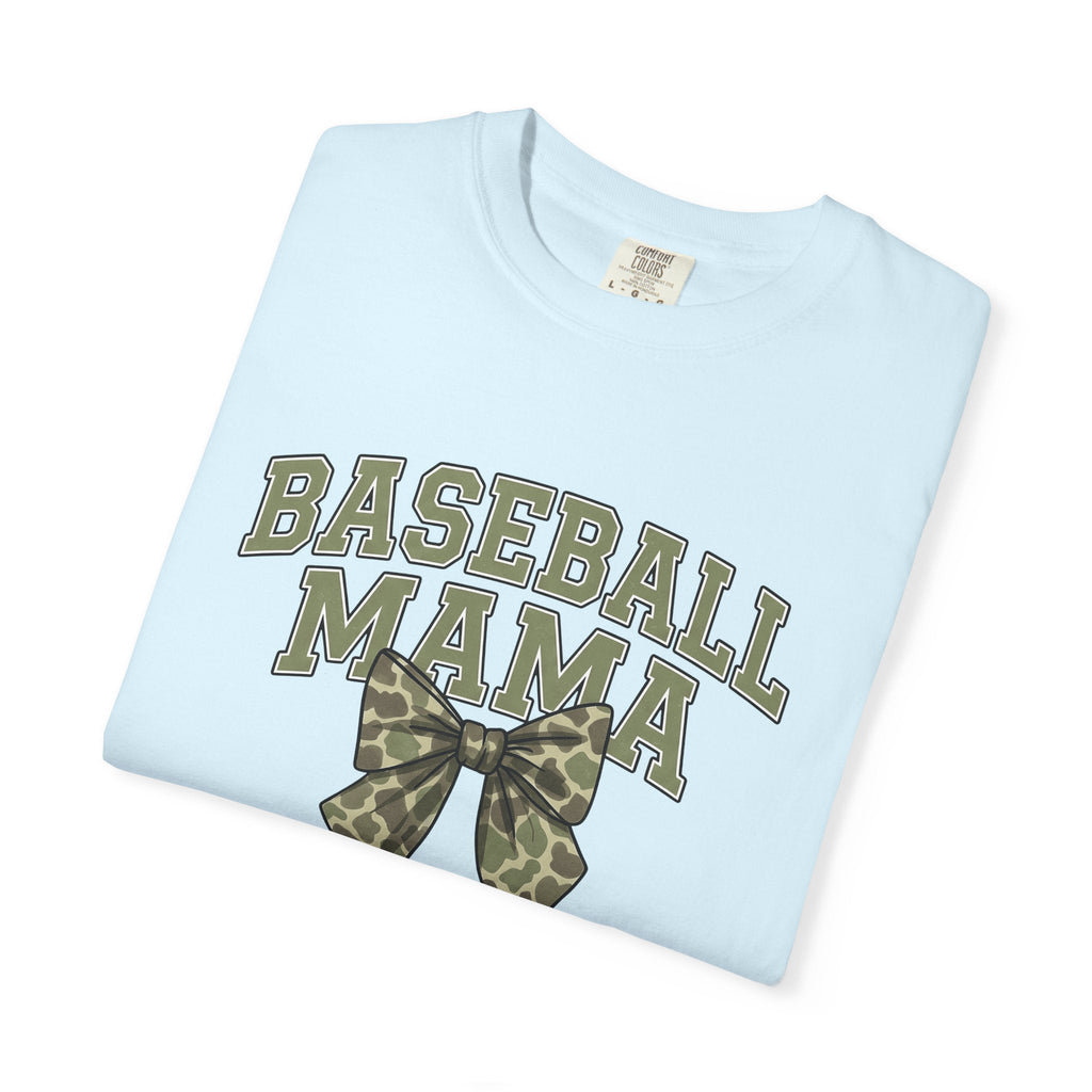 Camo Hair Bow Shirt Baseball Mom Competition Gift for Women product image 8