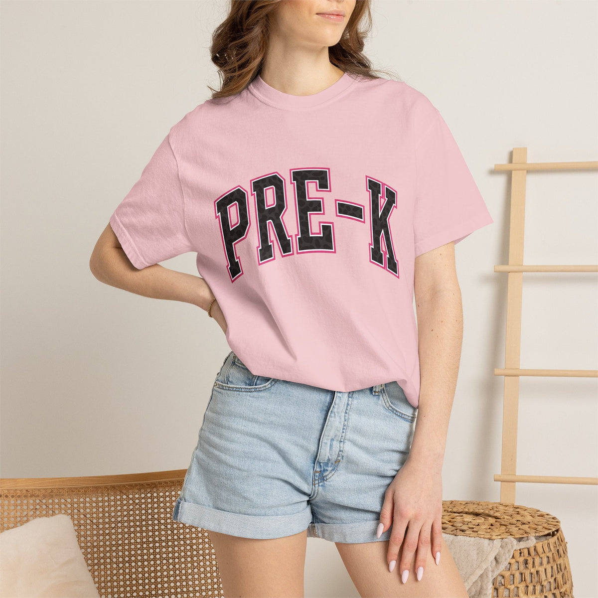 Leopard Varsity Letters Shirt Teachers Education Unisex product image 12