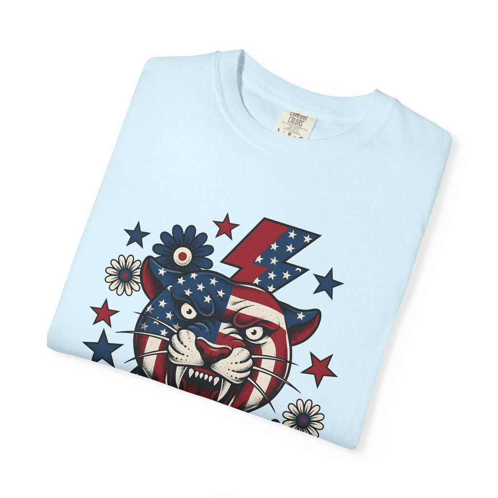 Freedom Panther Shirt America Fauna Gift Women Heritage Tee product image 8
