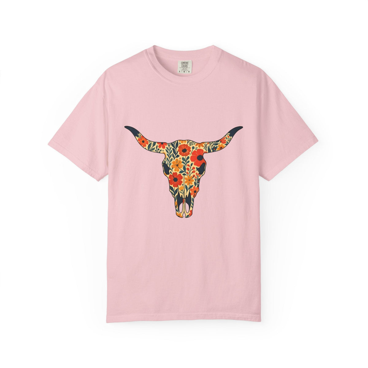 Steer Skull Shirt Cowgirl Ranch Gift for Women Southwestern product image 3