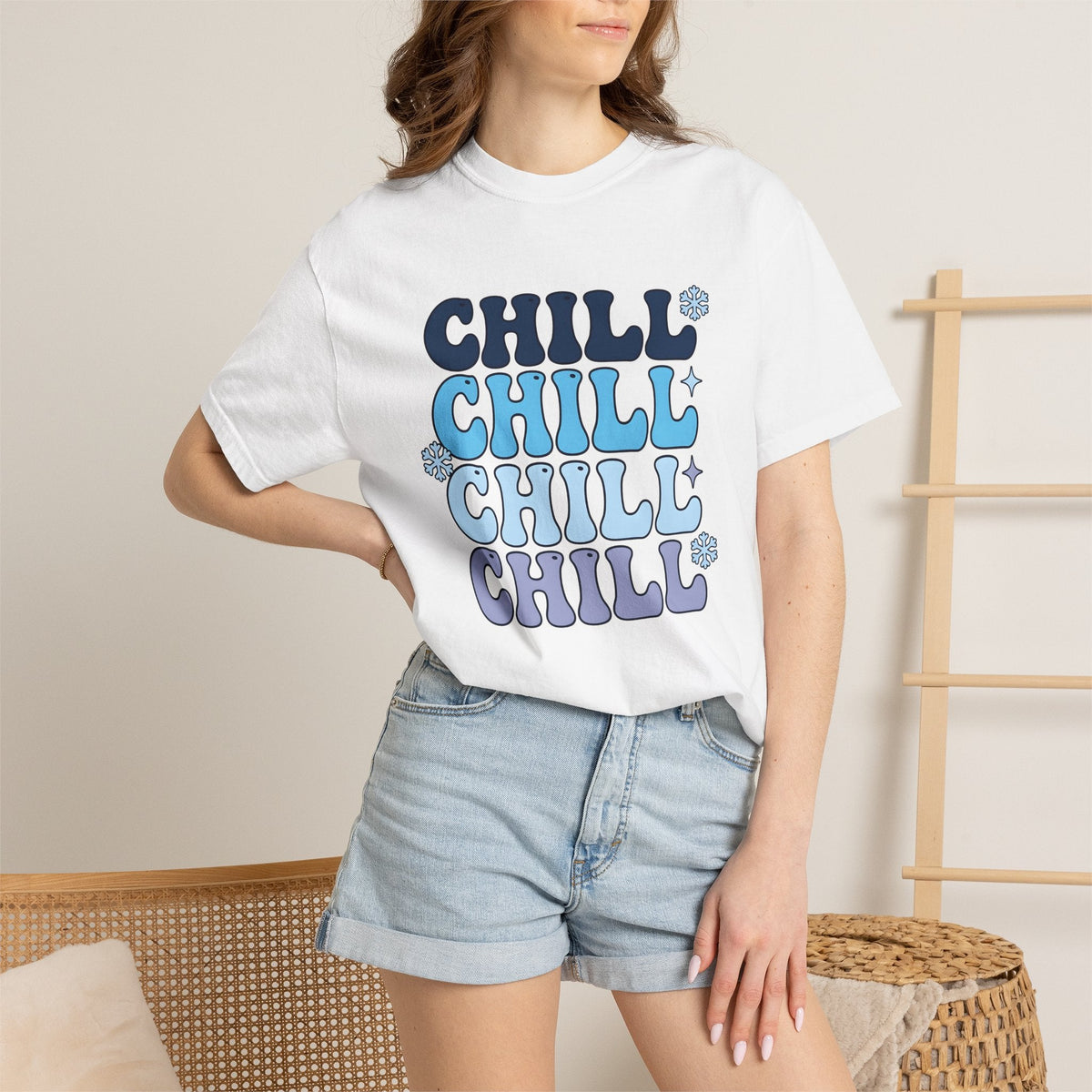 Snowflake Art Shirt Holiday Cold Unisex Gift Classic Tee product image 6