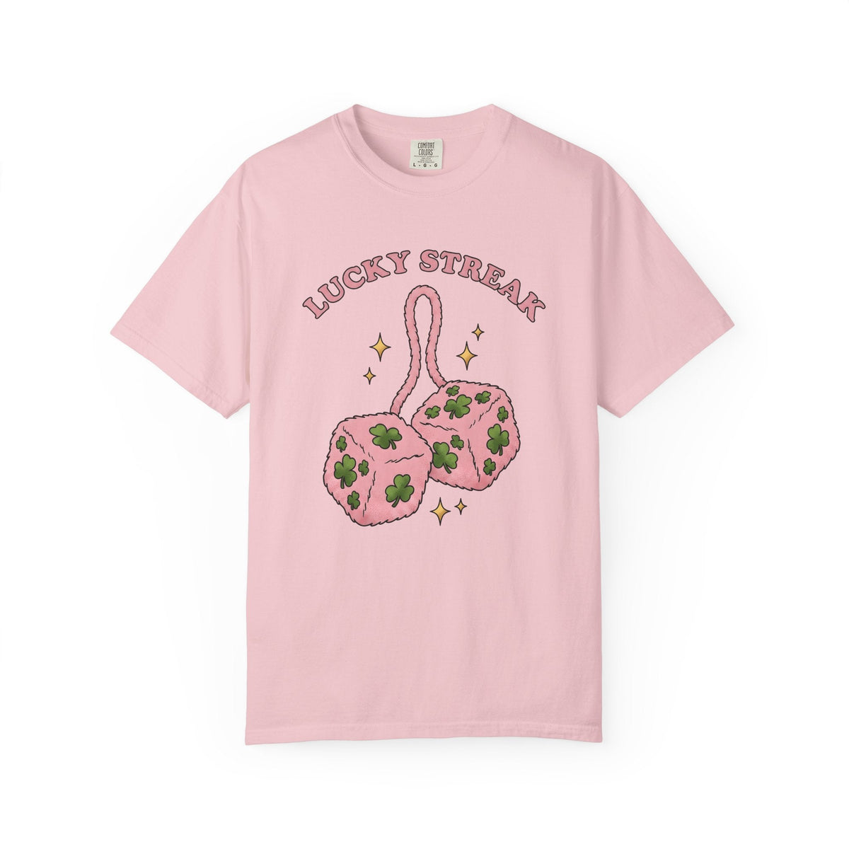 Fuzzy Dice Shirt St Patrick's Day Fortune Unisex Gift Comic product image 3