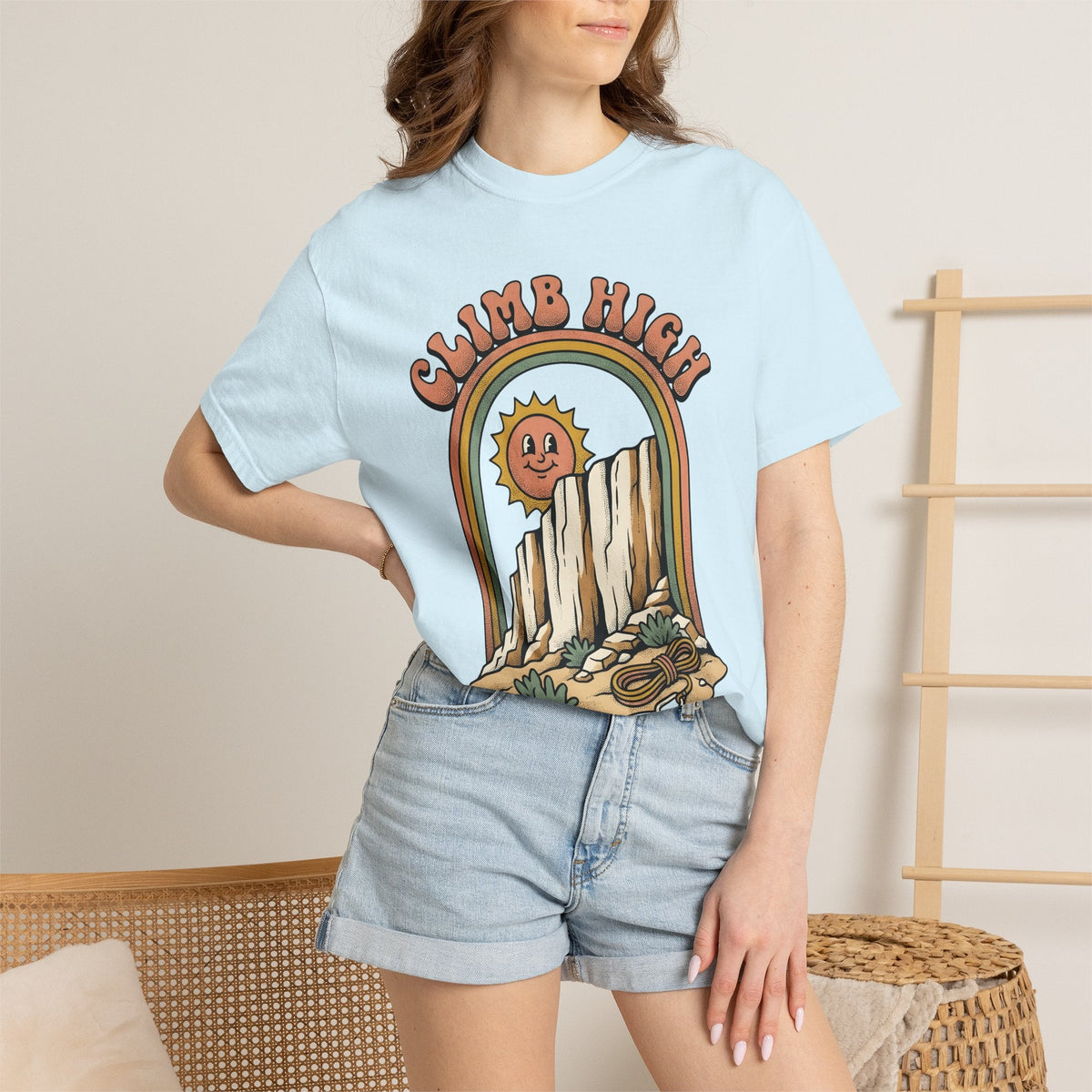 Mountain Graphic Shirt Climbing Adventure Unisex Gift Retro product image 9