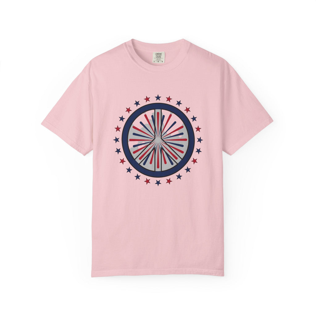 Peace Symbol Shirt 4th Of July Celebration Unisex Gift product image 3