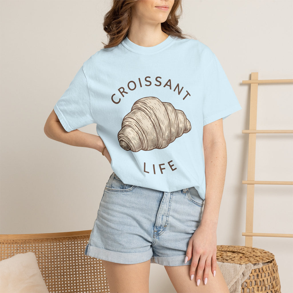 Croissant Graphic Shirt Desserts Bakery Unisex Gift Vintage product image 9