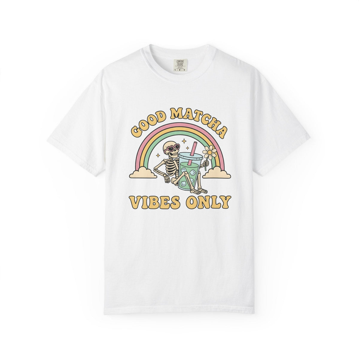 Skull Matcha Latte Shirt Coffee Cartoon Unisex Gift Anime product image 1