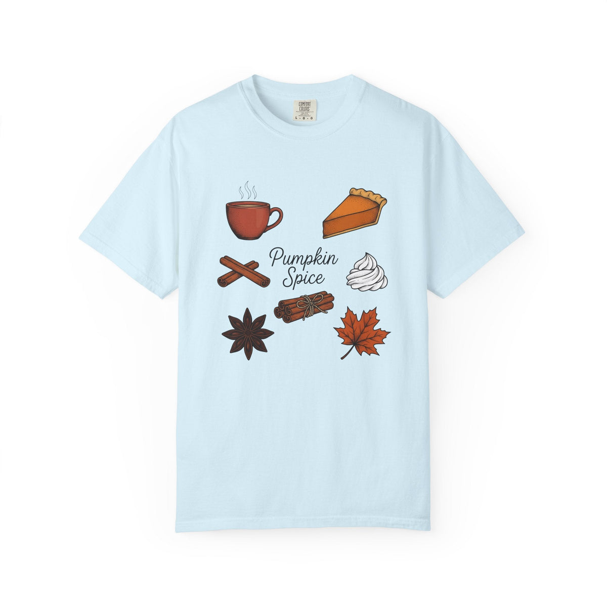 Pumpkin Spice Coffee Shirt Fall Gourmet Unisex Gift Rustic Tee Pumpkin Spice