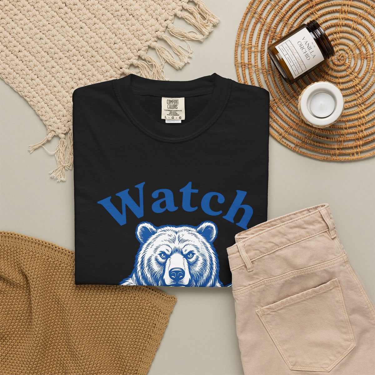 Bear Baseball Bat Shirt Sports Unisex Gift Vintage Tee product image 16