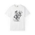 Jackalope Cowgirl Shirt Cowboy Gift for Women Sketch Tee product image 1