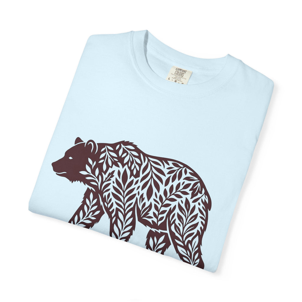 Bear Leaves Shirt Animals Nature Unisex Gift Botanical Tee product image 8
