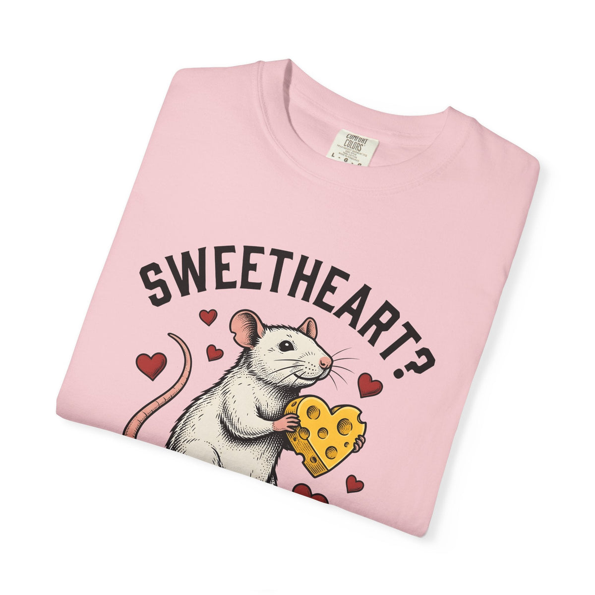 Rat Cheese Shirt Valentine's Day Animal Unisex Gift Vintage product image 11