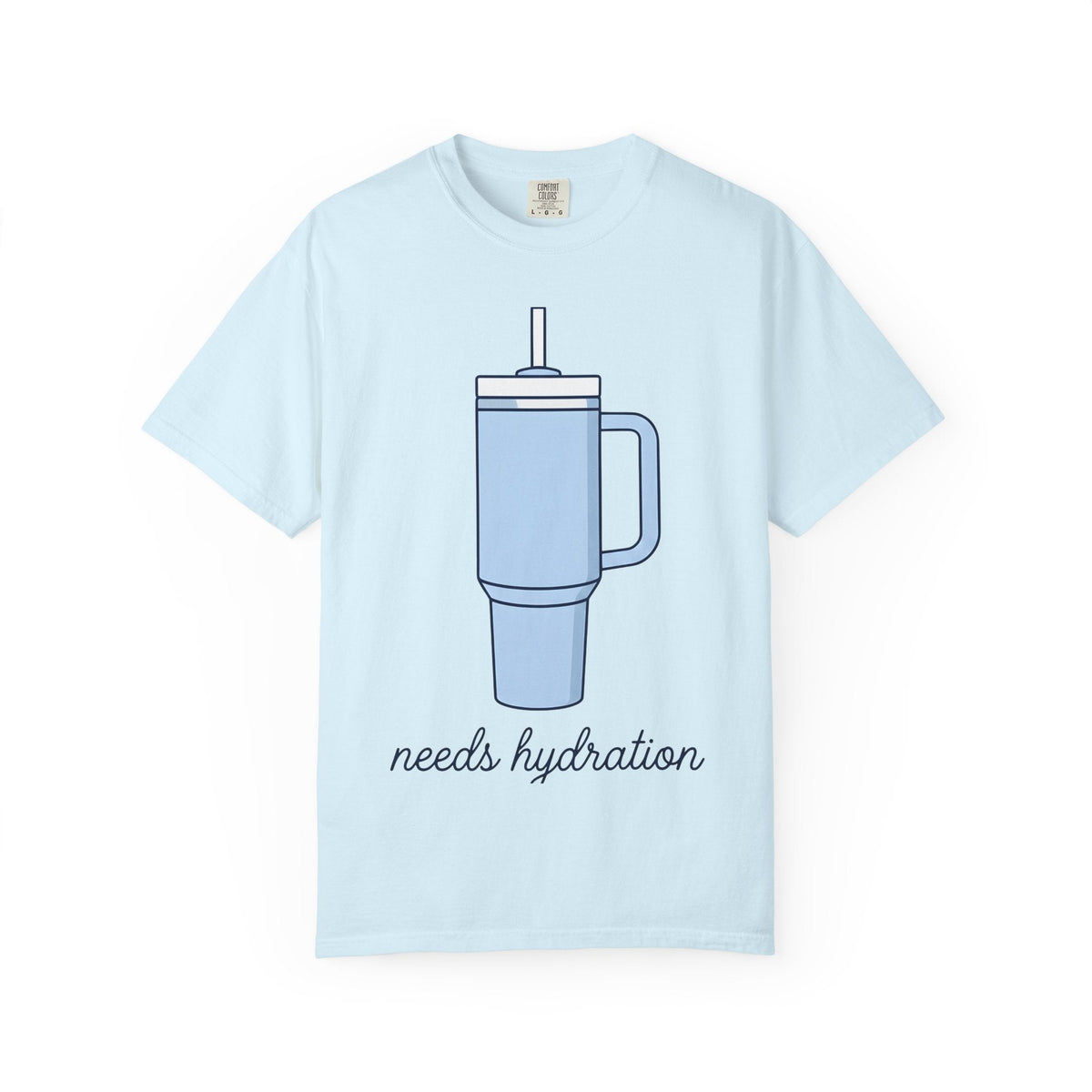 Hydration Bottle Shirt Drinks Lifestyle Unisex Gift Basic product image 2