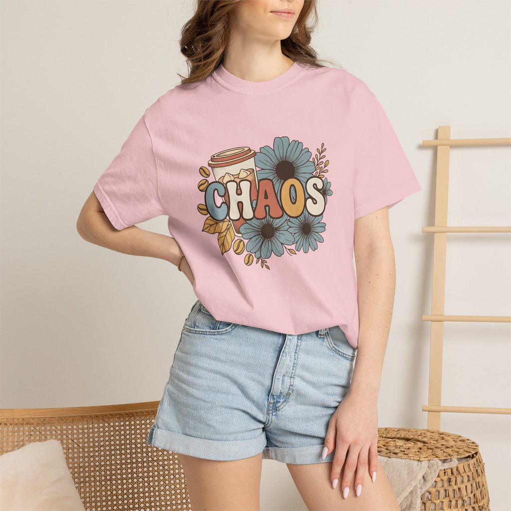 Coffee Cup Floral Shirt Mom Coffee Gift for Women Boho Tee Mug T-Shirt Mother