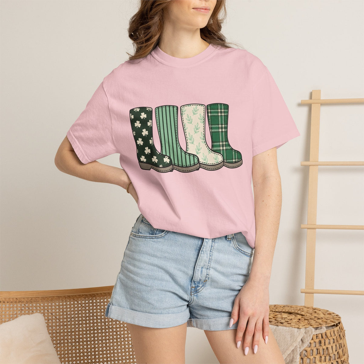 Rain Boots Shirt St. Patrick's Day Holiday Unisex Gift product image 12