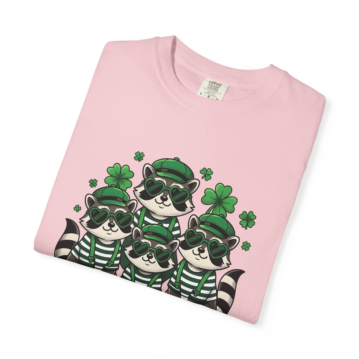 Raccoon Group Shirt St Patrick's Day Animal Unisex Gift product image 11