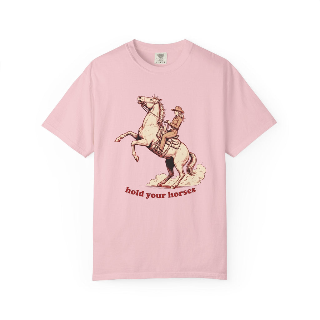 Cowgirl Horse Shirt Rodeo Gift for Women Hand Drawn Tee product image 3