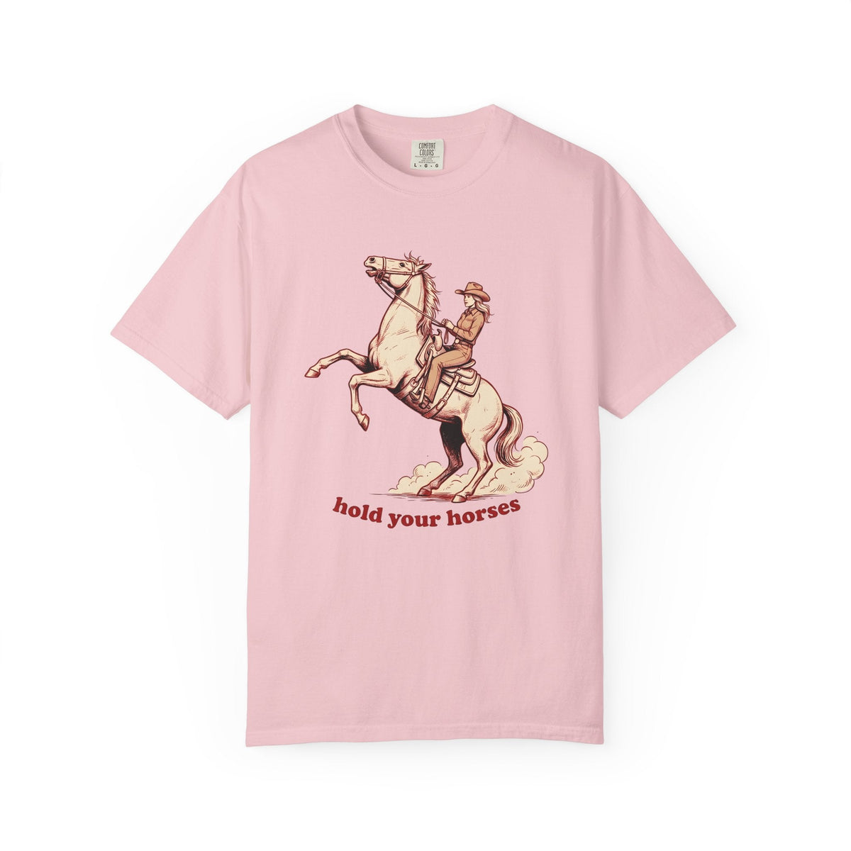 Cowgirl Horse Shirt Rodeo Gift for Women Hand Drawn Tee product image 3