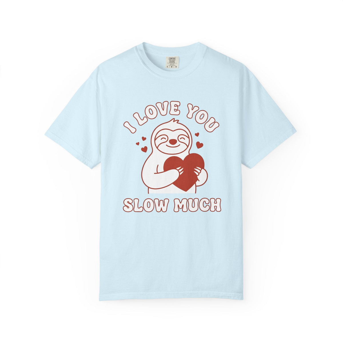 Sloth Heart Shirt St. Valentine's Day Animal Unisex Gift product image 2