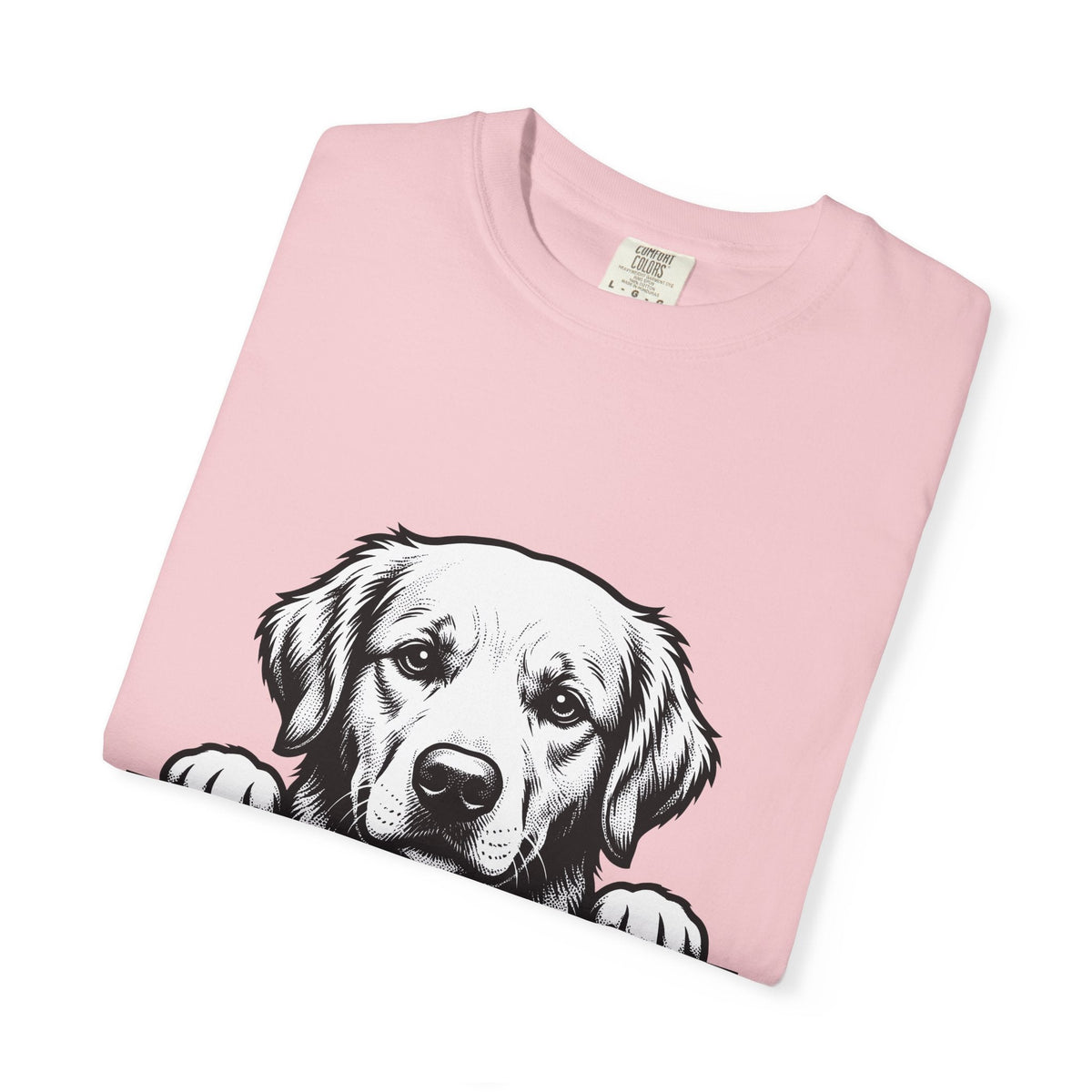 Golden Retriever Shirt Dog Pets Gift Women Line Art Tee product image 11