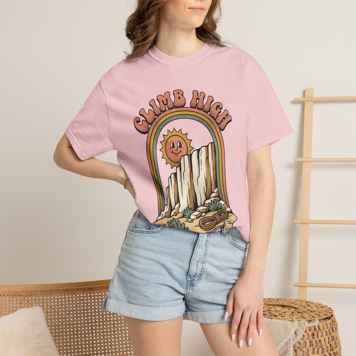Mountain Graphic Shirt Climbing Adventure Unisex Gift Retro product image 12