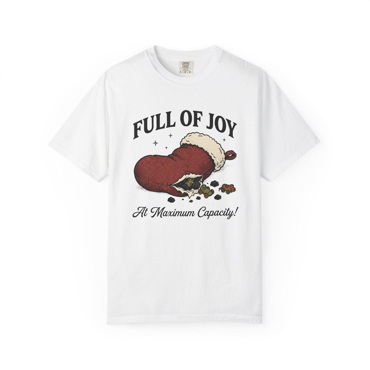 Holiday Stocking Shirt Christmas Jokes Unisex Gift Retro product image 1
