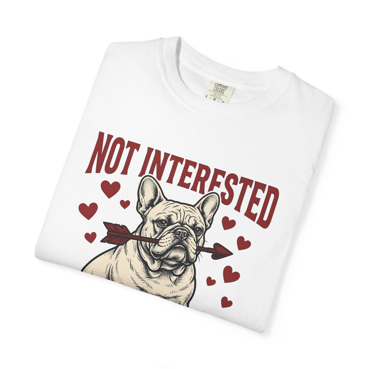 French Bulldog Shirt St. Valentine's Day Animal Unisex Gift product image 5