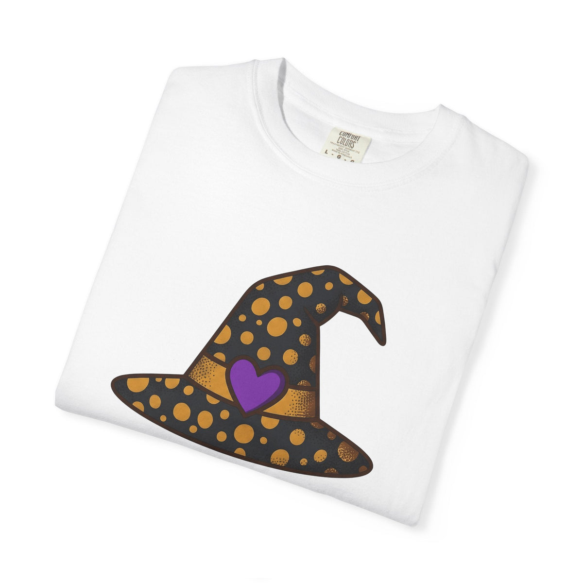 Witch Hat Shirt Halloween Enchantment Unisex Gift Playful Tee Pointy Hat T-Shirt