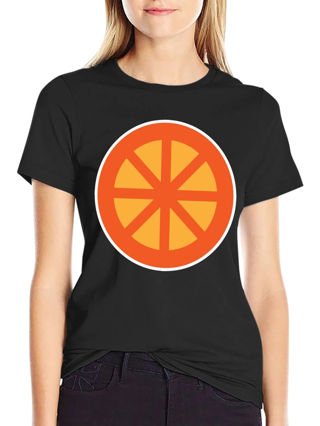Geometric Circle Graphic Tee - Modern Casual Comfort product image 2