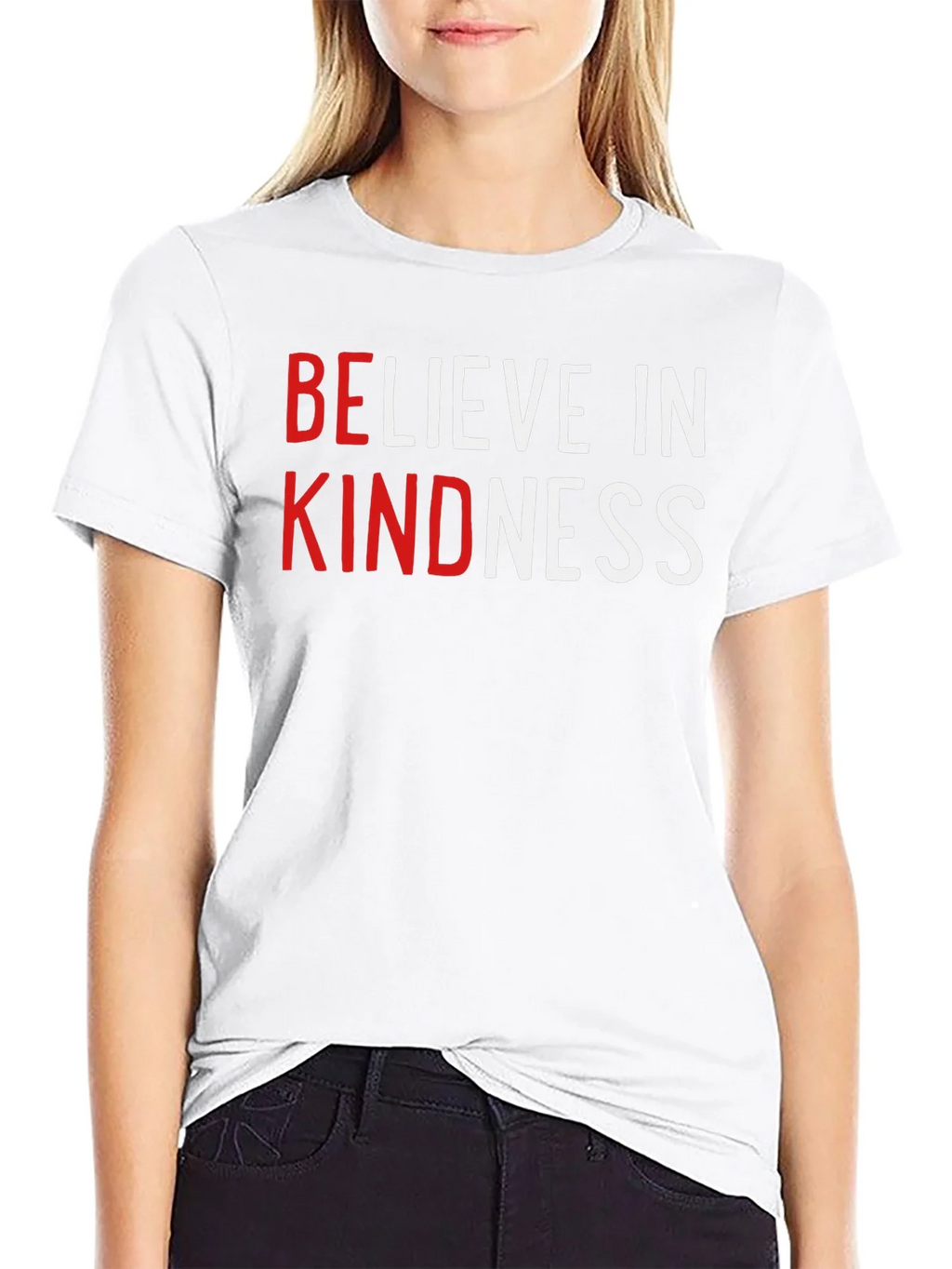Believe in Kindness Graphic Tee - Unisex Soft Cotton product image 6