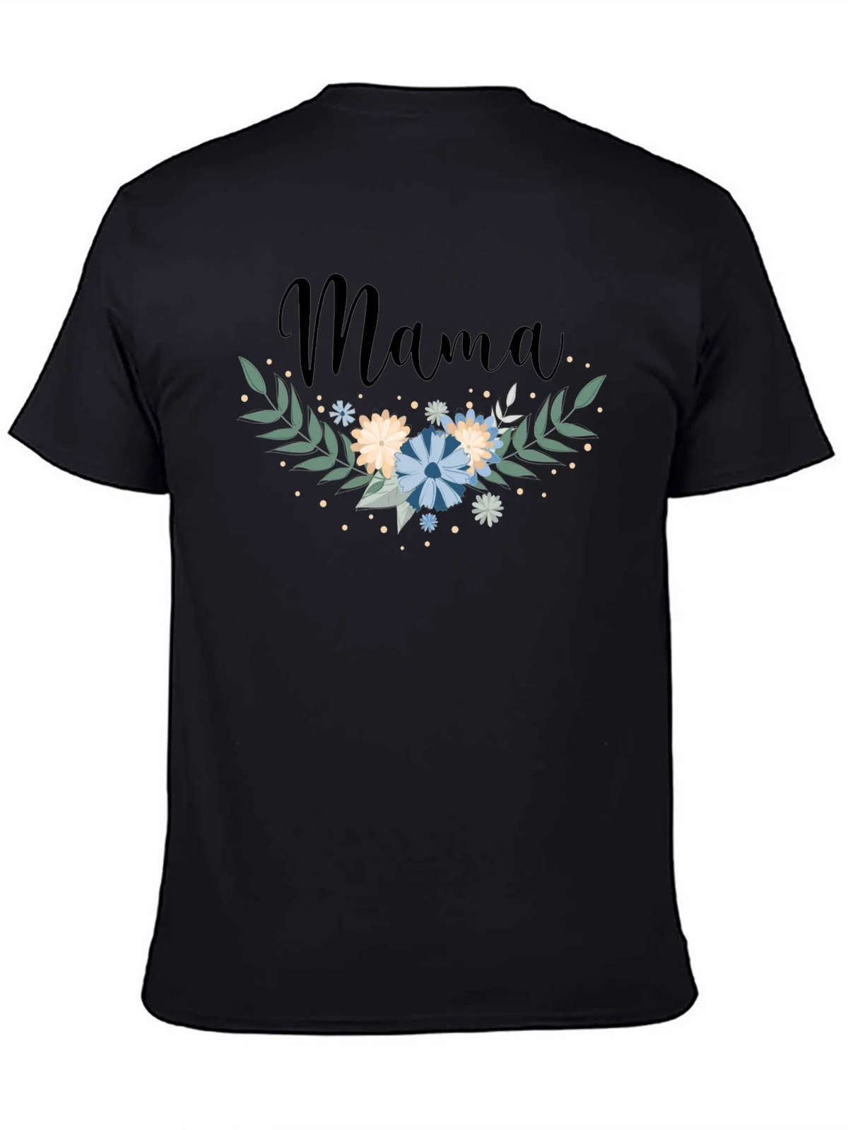 Mama Floral Graphic Tee - Trendy Mom Shirt product image 4